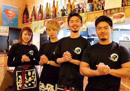 元気いっぱいのサービスでお客様をお迎えします！