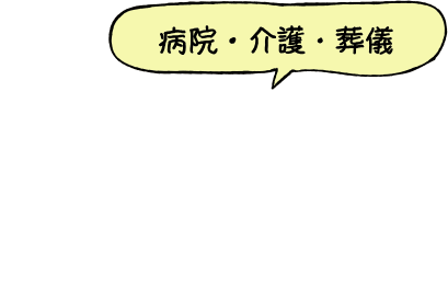 病院・介護・葬儀